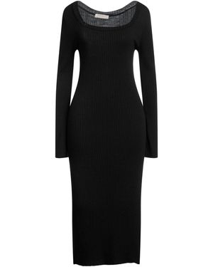 Rinascimento Midi Dress - Black