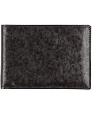 Valextra Wallet Leather - Black