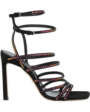 Sergio Rossi Sandals Leather - Black