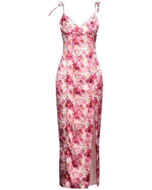 Feminista Maxi Dress Polyester, Elastane - Pink