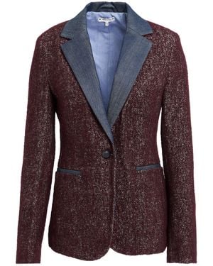 Jacob Cohen Blazer Cotton, Wool, Viscose, Polyamide, Elastane - Purple