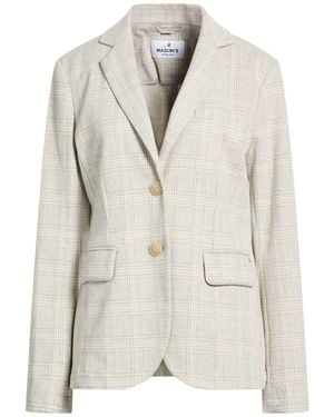 Mason's Light Blazer Polyester, Viscose, Polyamide, Elastane - White