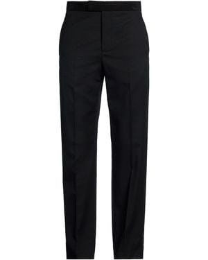 Dior Pants Wool, Cotton, Elastane - Black
