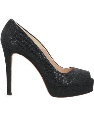 Albano Pumps Textile Fibers - Black