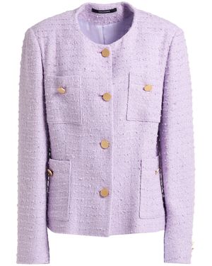 Tagliatore Lilac Jacket Cotton, Linen, Viscose, Nylon - Purple