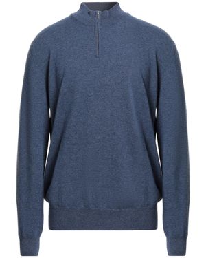 SUITE 191 Slate Sweater Cashmere - Blue