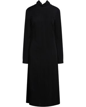 Grifoni Midi-Kleid - Schwarz