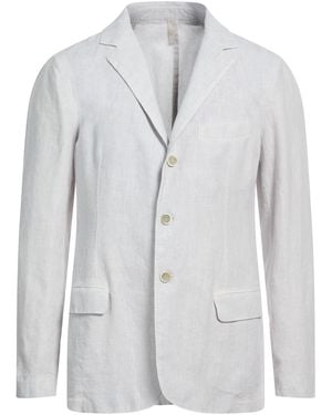 120% Lino Blazer Linen - Grey