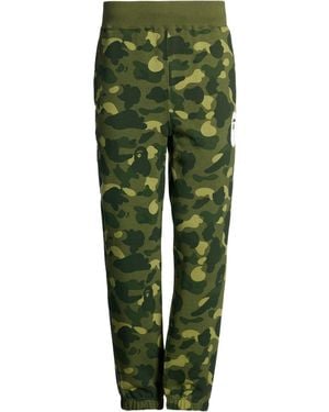 A Bathing Ape Military Trousers Cotton - Green