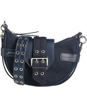 Ganni Bolso Con Bandolera - Azul