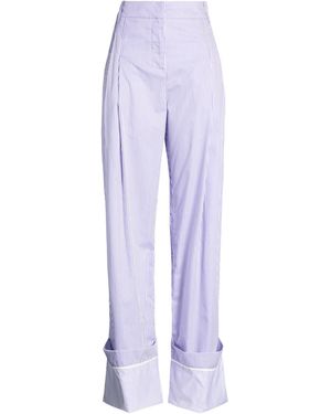 DES_PHEMMES Pants Cotton - Purple