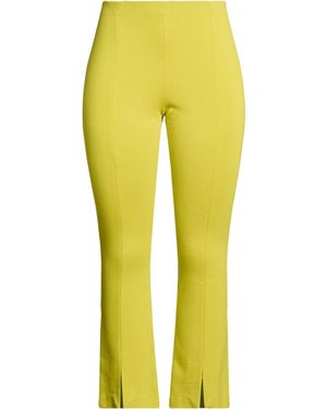 Liviana Conti Light Pants Viscose, Polyamide, Elastane - Yellow