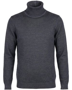 Diktat Rollkragenpullover - Blau
