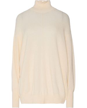 SOLOTRE Rollkragenpullover - Weiß
