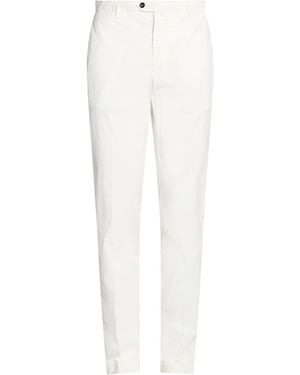 Drumohr Pants Cotton, Elastane - White