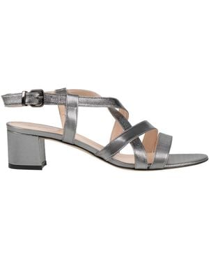 Evaluna Sandals Textile Fibres - Metallic