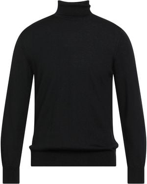 Andrea Fenzi Turtlenecks - Black