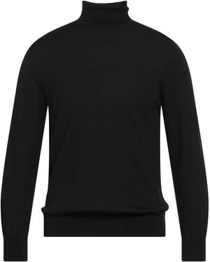 Andrea Fenzi Turtlenecks - Black