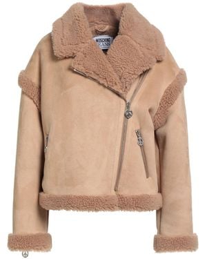 Moschino Shearling- & Kunstfell - Natur