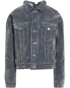 MSGM Denim Outerwear - Gray