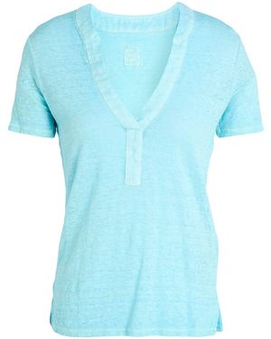 120% Lino T-Shirts - Blue
