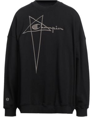 Rick Owens X Champion Sweatshirt - Schwarz