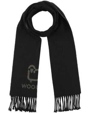 Woolrich Scarf Cotton - Black
