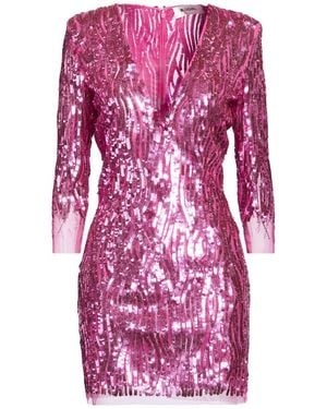 Blugirl Blumarine Mini Dress Polyamide - Pink