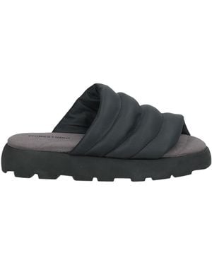 PIUMESTUDIO Sandals Textile Fibers - Black
