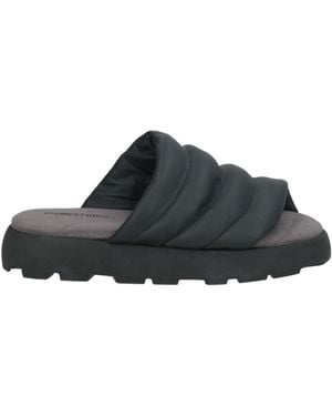 PIUMESTUDIO Sandals Textile Fibers - Black