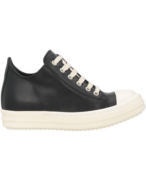 Rick Owens Trainers Leather - Black
