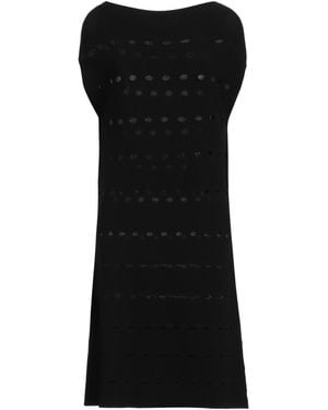 Antonelli Midi Dress Viscose, Polyester - Black