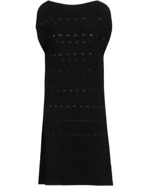 Antonelli Midi Dress Viscose, Polyester - Black