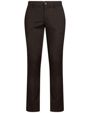 Mason's Pants Modal, Cotton, Polyester, Elastane - Black