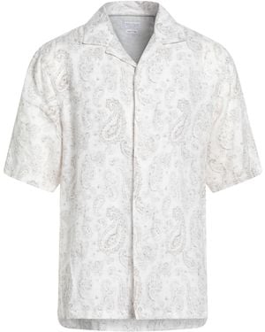 Brunello Cucinelli Shirt Linen, Cotton - White