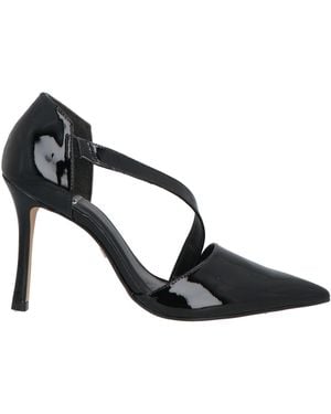 Carrano Court Shoes Leather - Black