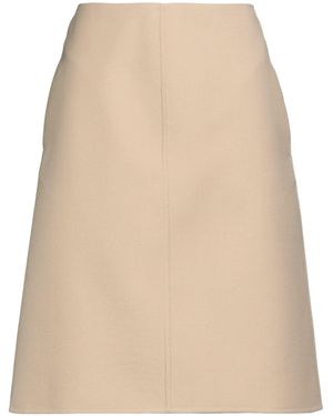 Dior Sand Midi Skirt Virgin Wool, Silk - Natural