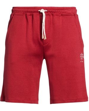 Eleventy Shorts & Bermuda Shorts Cotton, Polyamide - Red