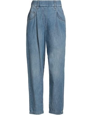 Brunello Cucinelli Jeans Cotton, Brass - Blue