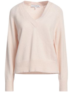 European Culture Light Sweater Merino Wool, Viscose, Recycled Polyamide, Cashmere - Natural