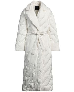 Pinko Plumífero Y Acolchado - Blanco