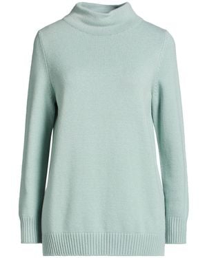 Gran Sasso Turtleneck Virgin Wool, Viscose, Cashmere - Green