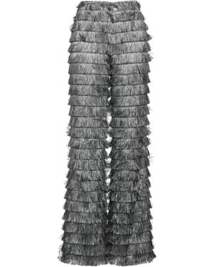 Alberta Ferretti Pants Polyester - Gray