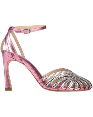 Miss Unique Court Shoes - Pink