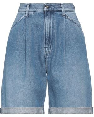 People Denim Shorts - Blue