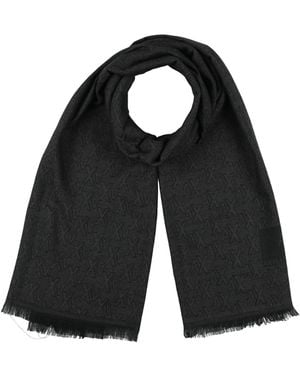 ARMANI EXCHANGE Scarf Polyester, Viscose - Black