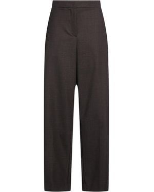 MEIMEIJ Pants Polyester, Wool, Elastane - Gray