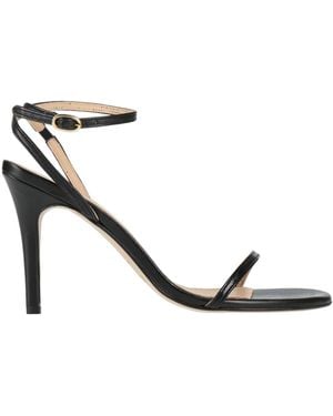 Alohas Sandals Leather - Black
