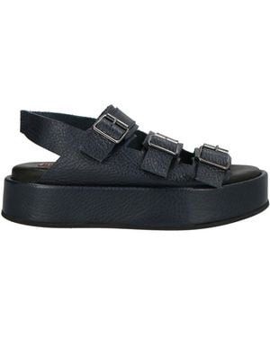 Moma Midnight Sandals Leather - Blue
