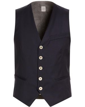 Eleventy Tailored Vests - Blue